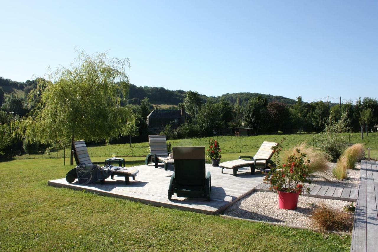 Le Jardin De Venus Bed & Breakfast La Riviere-Saint-Sauveur ภายนอก รูปภาพ