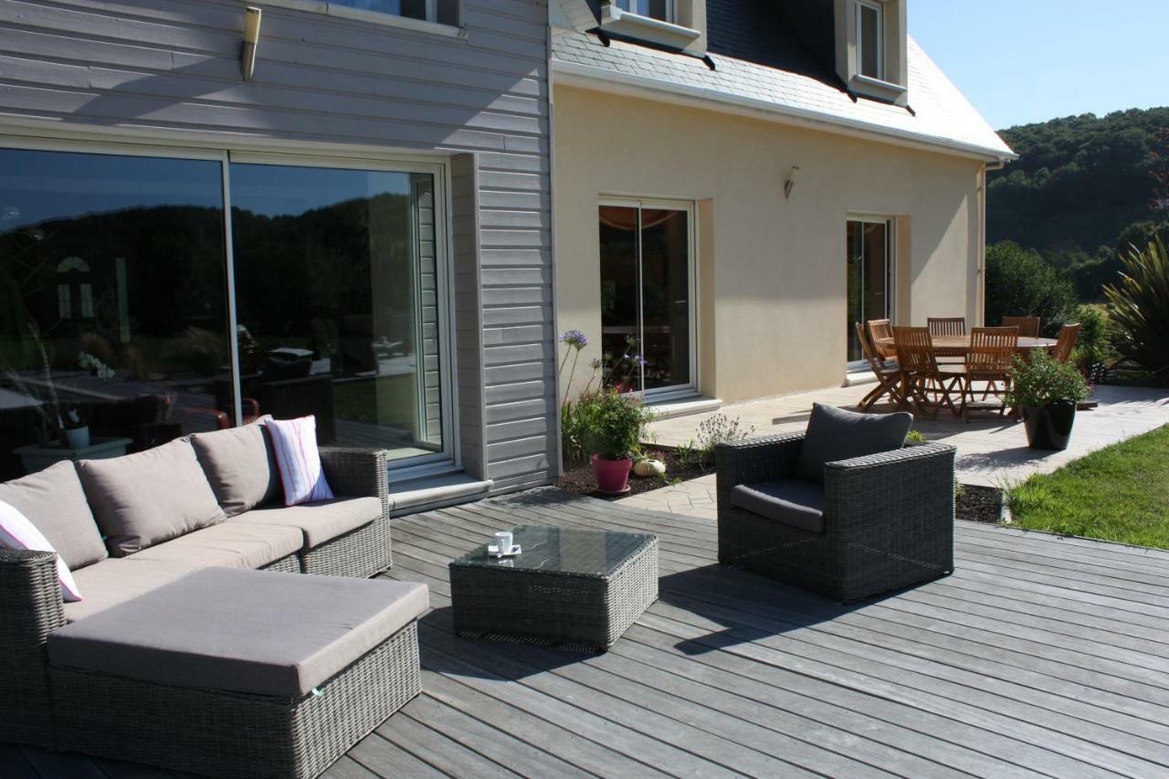Le Jardin De Venus Bed & Breakfast La Riviere-Saint-Sauveur ภายนอก รูปภาพ